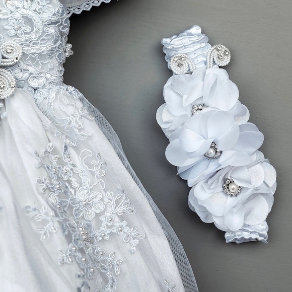 Baptism Dress 0-6 months - Picture 2 of 6